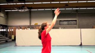 Korfball basics 1  Standing Shots [upl. by Macario861]