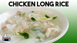 Chicken Long Rice Chinese Hawaiian Recipe LUAU FOOD [upl. by Aimaj548]