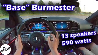 2021 MercedesAMG GLS 63 – Burmester 13speaker Soundsystem Review [upl. by Leachim]