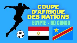 Egypte  RD Congo 8ème de finale [upl. by Pronty378]