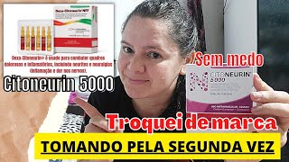 CITONEURIN 5000 tomando pela segunda vez essa vez é pra falta de vitamina B12 não tenha medo 💉 [upl. by Oinesra]