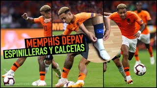 MEMPHIS DEPAY  ESPINILLERAS Y CALCETAS  JUEGA COMO PROFESIONAL [upl. by Maison]