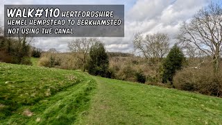 Walk 110  Hertfordshire  Hemel Hempstead to Berkhamsted  Not Using The Canal [upl. by Anaid]