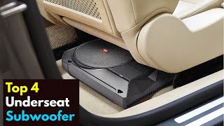 4 Best Underseat Subwoofers with Builtin Amplifiers in 2024 [upl. by Adnohsak]