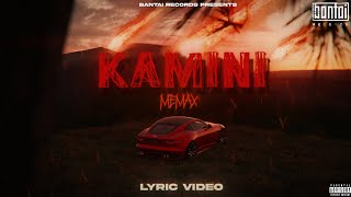 Kamini  කාමිණී   Smokio × Reezy × Tee Cee  Lyrics video [upl. by Airamalegna]