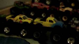 Part 1 of Sonsons Monster Jam Truck Toy Collection [upl. by Sanez608]