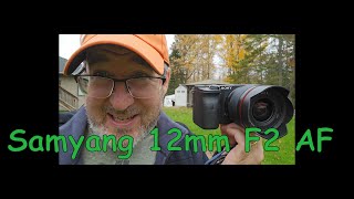 Samyang 12mm F2 APSC First Impressions [upl. by Past]