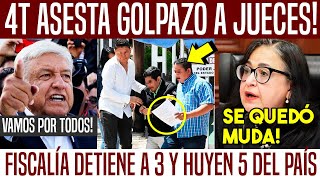 🚨GOLPE A JUECES FGR ARRESTA A 8 MINISTRO HUYE PIÑA EN PÁNICO TODO SE DESCONTROLA🚨 [upl. by Sitoiganap]