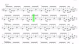 Lizzo  Juice Drum sheet music transcription [upl. by Machute]