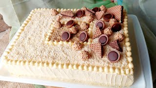 🌺 Grčka torta savršeno kremasta  Greek cake 🌸 [upl. by Chemar]