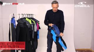 Oneill Hyperfreak Wetsuit Range Review [upl. by Valer]