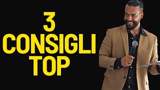 3 CONSIGLI TOP CHE DAREI AL MIRKO SABIA DI 10 ANNI FÀ [upl. by Annahtur]