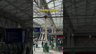 Waverley Station edinburgh uk waverly railway station travel viral shorts shortsfeed rail [upl. by Geis]