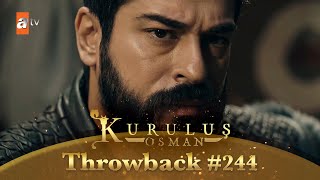 Kurulus Osman Urdu  Throwback 244 [upl. by Naivaf]