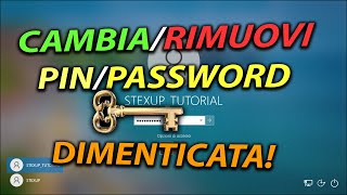 SOLUZIONE PASSWORD DIMENTICATA WINDOWS 10 [upl. by Serle]