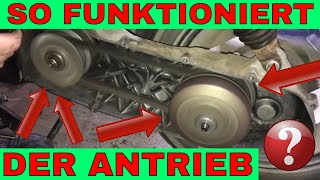 FAQ Funktionsweise des Roller Antrieb  Zusammenspiel Variomatik Wandler Kupplung [upl. by Nuavahs]