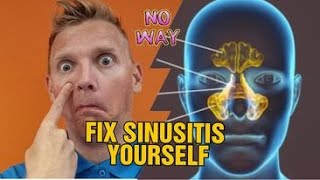 Fix your sinusitis with lymph massageworks instantly [upl. by Eikram]