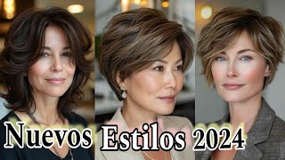 ✂️CABELLO DE MODA TENDENCIAS 2024 NUEVOS Cortes FEMENINOS con ESTILO 💇‍♀️PixieBobMixieBixie [upl. by Betthel]