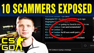 10 CSGO Scams Caught On Camera [upl. by Aztinay275]