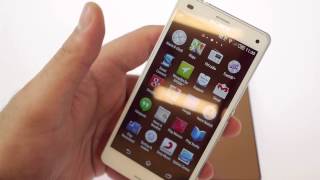 Sony Xperia Z3 and Z3 Compact Unboxing and Hands On [upl. by Llenrahs]