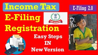 income Tax EFiling Registration in Tamil  itr  Registration Process  EFiling 20 [upl. by Christabel]