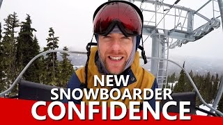 5 Ways New Snowboarders can Build Confidence [upl. by Swamy]