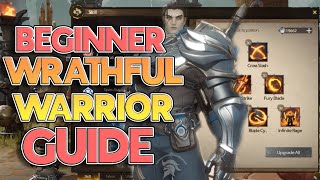 Tarisland  WRATHFUL WARRIOR DPS GUIDE Combos amp Skills Basics [upl. by Rattray]