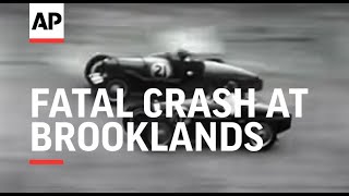 Fatal Crash at Brooklands Dunfee [upl. by Lalib921]