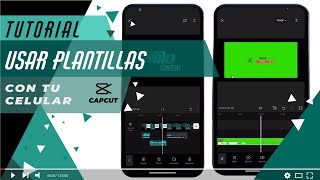 Cómo usar PLANTILLAS o TEMPLATES en nuestros videos  TUTORIAL CAPCUT 📲 [upl. by Hsekin]