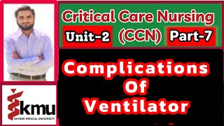 Complications of Mechanical Ventilation CCNUnit2Part7BSNPostRN [upl. by Eesac727]