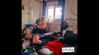 failing at 2325kg bench 2 weeks out of championship 🤦‍♂️🤦‍♂️ goal is to hit 2425kg  overtrained [upl. by Ivanna]