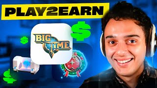 PLAY TO EARN IS BACK TOP CRYPTO GAMING MMORPG BIGTIME GAMEPLAY [upl. by Atiz209]