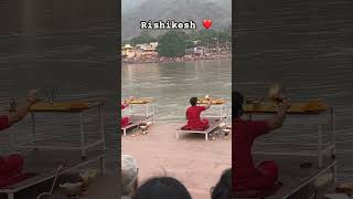 Rishikesh ganga aarti❤️ rishikesh haridwar gangaaarti [upl. by Droffats847]