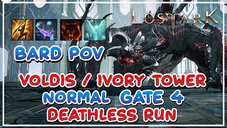 Voldis  Ivory Tower Normal Gate 4  Bard POV  Deathless  Lost Ark [upl. by Shelton]