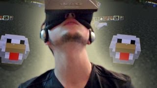 MINECRAFT mit Oculus Rift  Am realistischsten [upl. by Nnanerak]