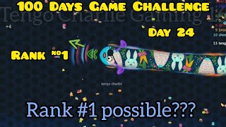 100 Days Warmateio Gameplay Challenge Day 24  WarmateioRank 1 with 86 lakh score io Game [upl. by Neelat363]