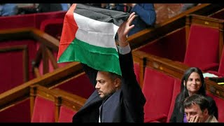 Drapeau palestinien à lAssemblée  LFI risquetelle de payer sa stratégie de bordelisation [upl. by Anitak]