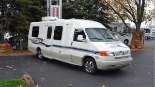 02 Used Winnebago Rialta 22QD for sale at Barrington Motor Sales in Bartlett Illinois [upl. by Airbmat]