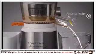 Centrifugeuse Ariete Centrika Slow Juicer [upl. by Ternan489]