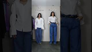 Estiliza tu camisa blanca con jeans asesoriadeimagen fashion tipsdemoda [upl. by Mariquilla]