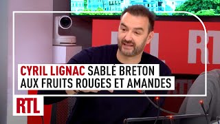 Cyril Lignac  le sablé breton aux fruits rouges et amandes [upl. by Nnyla256]