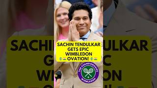 Sachin Tendulkar Receives Legendary Wimbledon Ovation 🎾🔥🇮🇳shorts wimbledon [upl. by Call]