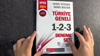 2024 KPSS  PEGEM TG DENEMESİ [upl. by Ellerad]