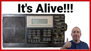 Radio Shack DX440 Shortwave Radio Low Sensitivity Repair [upl. by Olenolin]