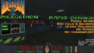 Doom 2 Phlegethon  MAP03 Deterge [upl. by Neils402]