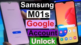 samsung m01s frp bypassHow to bypass mo1s samsung2024TechnicalHira [upl. by Dorion]