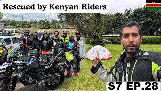 Kenyan Riders Helped me when I stranded Alone 🇰🇪 S7 EP28  Pakistan to South Africa [upl. by Celestina]