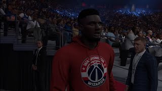 Zion Williamson makes his Washington Wizards debut [upl. by Ttennaj]