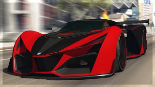 Grotti X80 Proto Customizations Ferrari F80  GTA 5 Online [upl. by Atikahc]