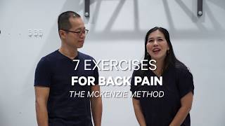 7 Exercises for Back Pain Using the McKenzie Method [upl. by Corry]